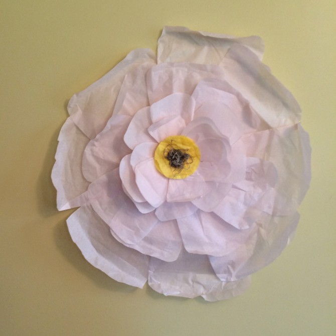 Tissue Paper Flowers  What Can We Do With Paper And Glue